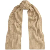 Lauren Accesorios Schal 454P23506001 Dunkelbeige