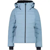 CMP wattierte Damen Skijacke mit Clima Protect und Kapuze blau 40