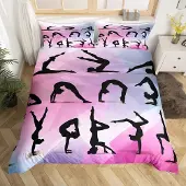 Merkloos Bettwäsche-Set, 200 x 220 cm, aus weicher Mikrofaser