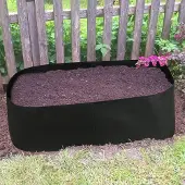Merkloos Gemüsegarten Hochbeet aus Filz 60 x 120 cm