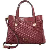 HDI Dune London - "Deavie" Handtasche, gewebter Stoff GT14336 (Einheitsgröße) (Burgunderrot)