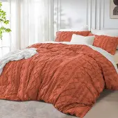 Merkloos Omgoods – Boho-Bettwäsche-Set mit Kissenbezügen, 135 x 200 cm
