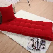 Sonstiges Bankauflage Outdoor Sitzkissen Gartenbank Polsterauflage 60 x 60cm Rot