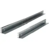 Equip Rack-Montageschienen - 800 bis 1000 mm Tiefe - Schrankmontage - Schwarz - 48.3 cm (19")