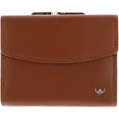Golden Head Leder Geldbörse Polo RFID Protect Bügelbörse 2123 Cognac braun