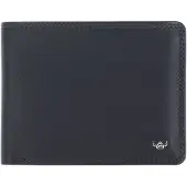 Golden Head Leder Geldbörse Polo RFID Protect Scheintasche 1125 Marineblau dunkelblau