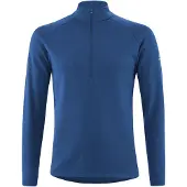 Löffler - Midlayer Transtex Merino - Merinolongsleeve Gr 52 blau