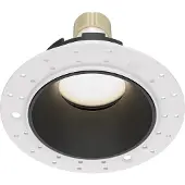 Maytoni Share Downlight, Einbauleuchte GU10 Schwarz / Weiss Ø10,2mm