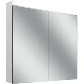 Schneider LOW basic 15 LED Lichtspiegelschrank, 2 Türen 40/40cm, 795x147x747mm