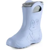 Ladeheid Damen federleichte Eva Gummistiefel Regenschuhe gefüttert LA-CA-12 (Hellblau, 38/39 EU)