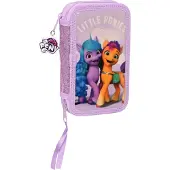 My Little Pony Doppel-Federtasche Lila (28 pcs)