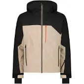 CMP Herren Unlimitech Skijacke mit Kapuze beige 50