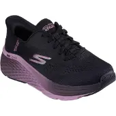 SKECHERS Damen Max Cushioning Elite 2.0 Solace Slip-InTurnschuhe, Black Textile/