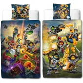 Merkloos Bettwäsche-Set Lego Nexo Knights, 135 x 200 cm