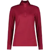 CMP Damen Second-Layer Stretch Softech Skipulli mit Dry Function pink 36