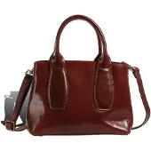 Toscanto Damen Handtasche Leder Tasche braun D2OTT883HN5