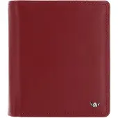 Golden Head Leder Geldbörse Polo RFID Protect Kombischeintasche 1249 Rot dunkelrot