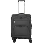 Travelite Cubis - 4-Rollen-Kabinentrolley 55 cm erw. (anthracite)