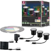Paulmann Plug & Shine LED Bodeneinbauleuchte RGBW Basisset