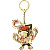 Crunchyroll Emaille Metal Keychains - Chainsaw Man