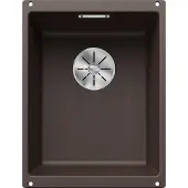 BLANCO SUBLINE 320-U, Schrankwaschbecken, Silgranit, Braun, 40 cm, Deutschland
