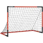 Merkloos Fußballtor – Stahl – 193 x 244 cm – Schwarz