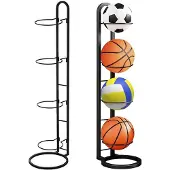 Merkloos Basketballkorb, Fußballtor – Gusseisen – 4 Ebenen – Schwarz