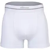 Ellesse Boxershorts "Boxershort AMBRIA Trunks 3er Pack", Herren, Gr. S, bunt (schwarz, weiß, grau), Obermaterial: 95% Polyester PES. 5% Elasthan EL., Unterhosen Boxershorts