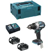 Makita Schlagbohrschrauber DHP489RFJ (2 x 3,0 Ah + DC18RC + MAKPAC 2)