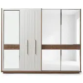 Xl Moebel Gmbh Kleiderschrank Schrank Weiss Beige Modern Elegant Stilvoll Edel