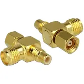 DeLOCK 89629, Gold, Messing, SMC, 1 Stück(e), 6,5 mm, 22 mm