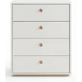AEA Moderne Weiße Kommode Schlafzimmer Holz Möbel Elegant Design Stauraum