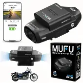 MUFU V12S Pro Motorrad-Dashcam, Dualkamera Full HD 1080p, WiFi, IP66