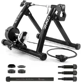 SURIGHT Fahrradtrainer aus Stahl – 6 Widerstandsstufen – Zusammenklappbar – Max. Gewicht: 150 kg