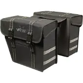 Generisch Fahrradtasche, mittelgroß, 25 Liter - Schwarz