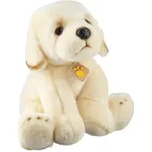 Merkloos Kuschelhund Retriever – 30 cm – Mehrfarbig – Hergestellt in Italien
