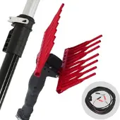 Geotech Olive Picker 400 EVO - Elektrische Olivenrüttler 190/280 cm Autobatterie-Kabel im Lieferumfang - Teleskopschaft