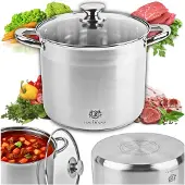 Karl Hausmann SOLID großer 19L Topf Induktion Edelstahl