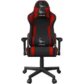 Gembird GC-SCORPION-01X, PC-Gamingstuhl, 136 kg, Schalensitz, Gurt Rückenlehne, Nylon, Metall
