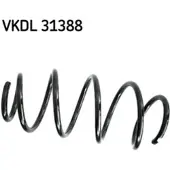 Skf Fahrwerksfeder VKDL 31388 für Seat Ibiza IV