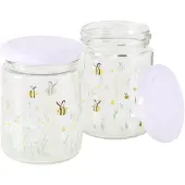 Boltze Honiggläser HONEY, 240 ml, 2er-Set