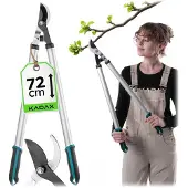 Kadax Gartenschere, Heckenschere, Garten, 74 cm, Strauch, manuell, lang