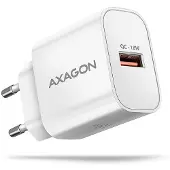 Axagon ACU-QC18W QC3.0 1xOUTPUT Wandladegerät 18W, Drinnen, AC, Weiß