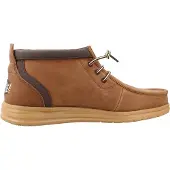 HEY DUDE HD45161 WALLY MID GRIPR LEATHER Brown