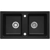Deante 2-bowl granite sink