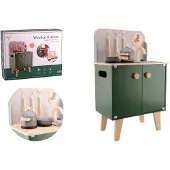 Johntoy Joueco - Houten keuken met kunststof accessoires