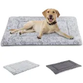 Merkloos Hundebett – Hundematte – Waschbar – Beidseitig – Grau – 76 x 50 cm