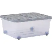 Wham 30L Aufbewahrungsbox Mit Rädern - Kapazität Gd 3358