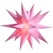 Sterntaler Mini-Stern Batteriebetrieb Ø 12 cm rosa