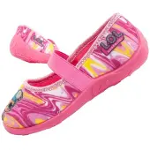 FLA Europe Leomil Kinderschuhe, Ballerinas, Hausschuhe für Mädchen, LOL - Größe 26